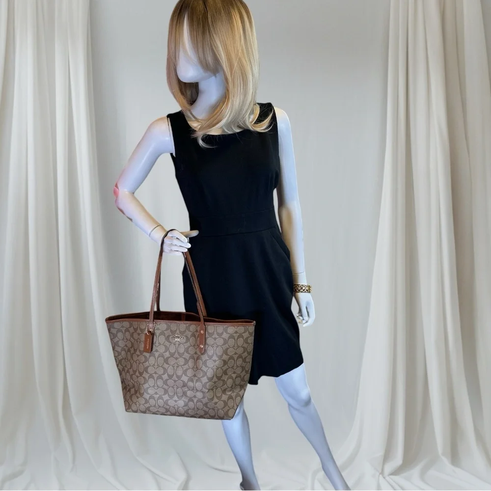 Coach Brown Classic Tote Bag - Picture 17 of 17